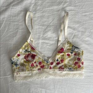 NEW — Auden Floral Mesh Bralette